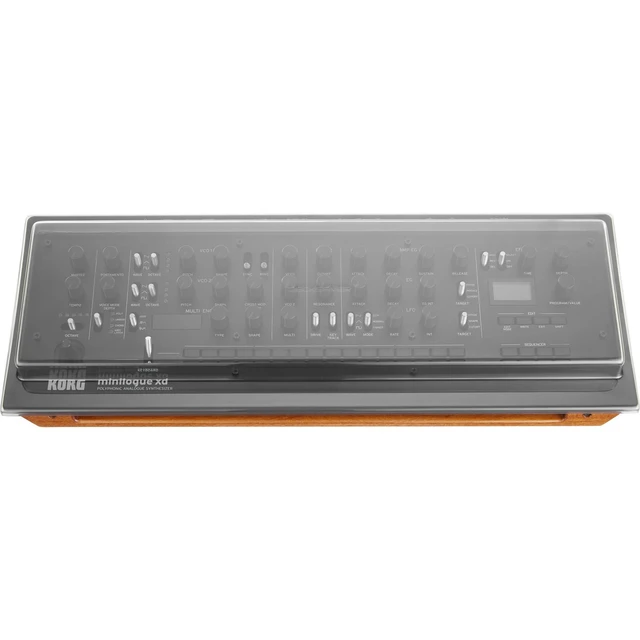 Alt view image 6 of 7 - Korg minilogue XD module Polyphonic Analog Synthesizer, Decksaver, (2) 1/4 Cables Bundle