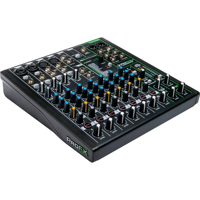 Alt view image 2 of 6 - Mackie ProFX10v3 10-Channel Sound Reinforcement Mixer with Built-In FX