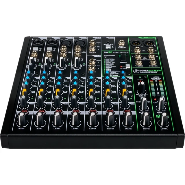 Alt view image 3 of 6 - Mackie ProFX10v3 10-Channel Sound Reinforcement Mixer with Built-In FX