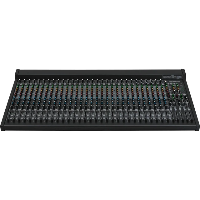 Alt view image 3 of 7 - Mackie 3204VLZ4 32-Channel 4-Bus FX Mixer with USB, Dust Cover for 3204VLZ4, Rockville RXS20 Stand, 6x XLR Cables Bundle