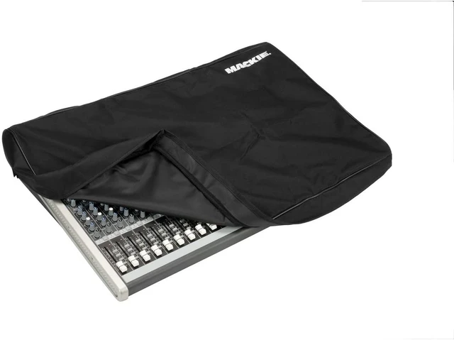 Alt view image 7 of 7 - Mackie 3204VLZ4 32-Channel 4-Bus FX Mixer with USB, Dust Cover for 3204VLZ4, Rockville RXS20 Stand, 6x XLR Cables Bundle