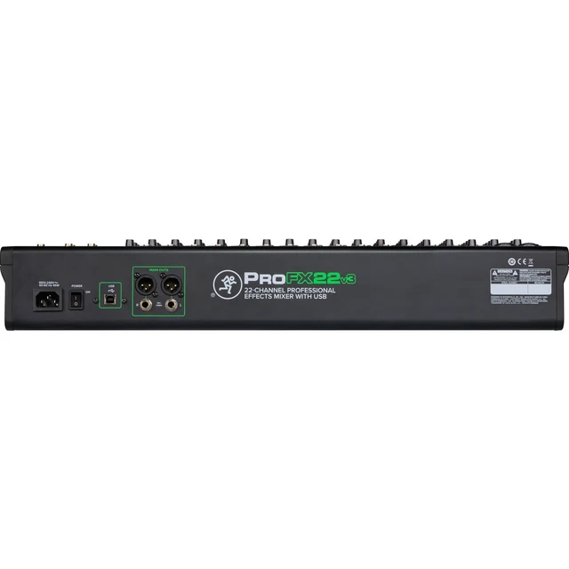 Alt view image 5 of 5 - Mackie ProFX22v3 22-Channel Sound Reinforcement Mixer with Built-In FX