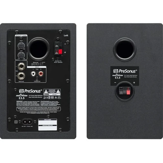 Alt view image 2 of 3 - PreSonus Eris E3.5 3.5" 2-Way 25W Nearfield Monitors (Pair)
