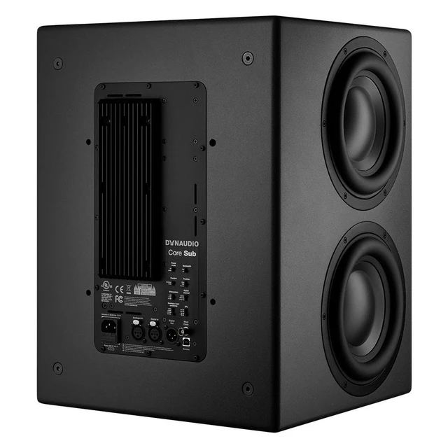 Alt view image 2 of 3 - Dynaudio Core Sub Quad 9" Powered Studio Subwoofer