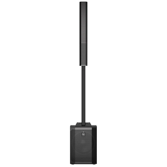 Alt view image 2 of 5 - (2) Electro-Voice Evolve 50 Portable Column PA Systems with Handheld Wireless System and Covers Package