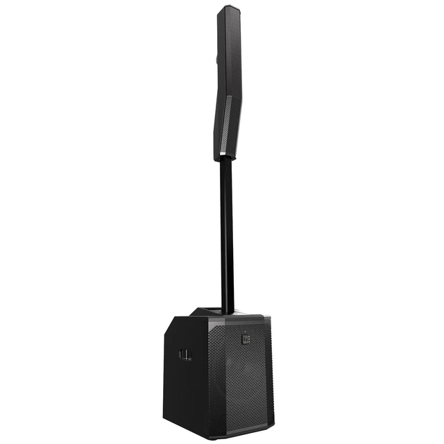Alt view image 5 of 5 - (2) Electro-Voice Evolve 50 Portable Column PA Systems with Handheld Wireless System and Covers Package