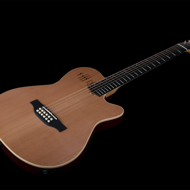 Alt view image 4 of 7 - Godin A12 (025343) 12-String Acoustic-Electric Guitar - Natural Semi-Gloss