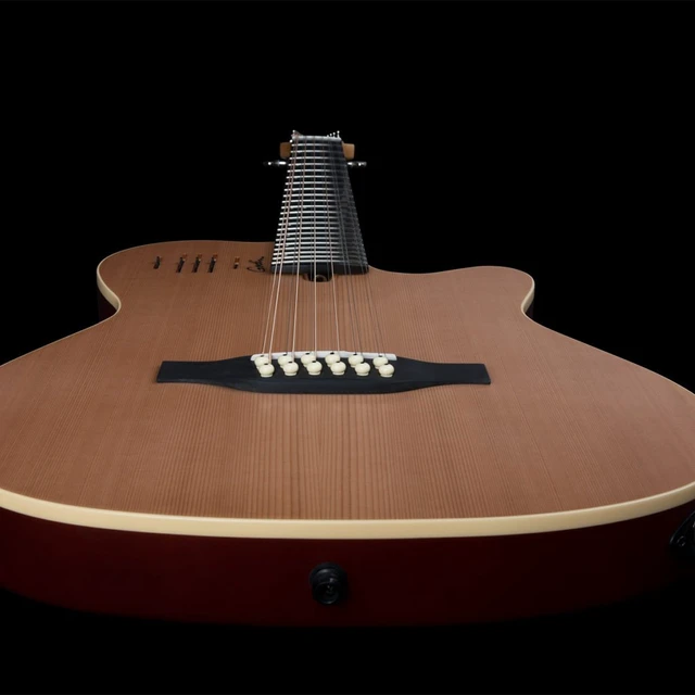 Alt view image 5 of 7 - Godin A12 (025343) 12-String Acoustic-Electric Guitar - Natural Semi-Gloss