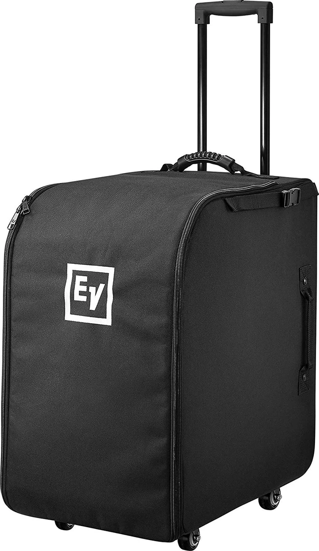 Alt view image 6 of 6 - Electro-Voice EVOLVE 50 White Portable 1000W Bluetooth + Electro-Voice Evolve 50 Column Speaker Carrying Case with Wheels and Cable.
