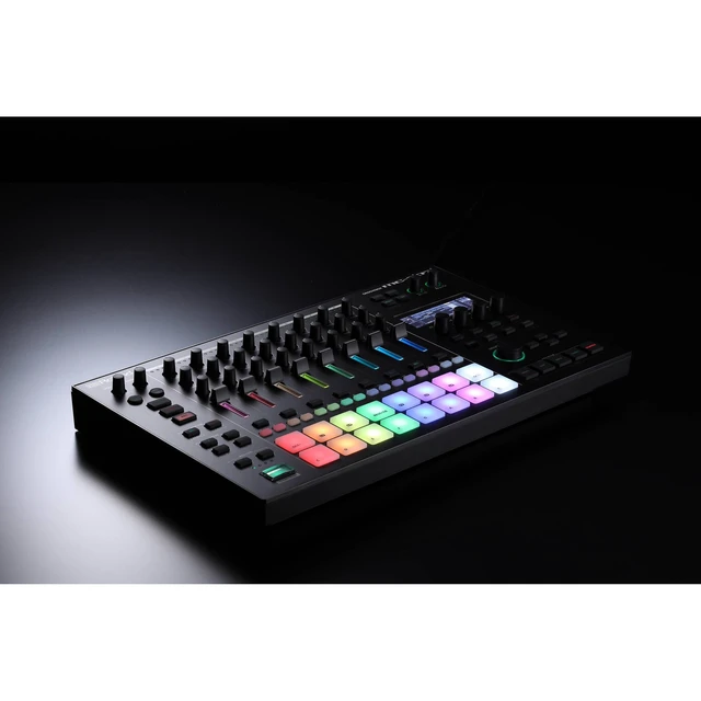 Alt view image 2 of 7 - Roland MC-707 GROOVEBOX + M-Audio Keystation 49 MK3 49-Key USB-Powered MIDI Controller Package.