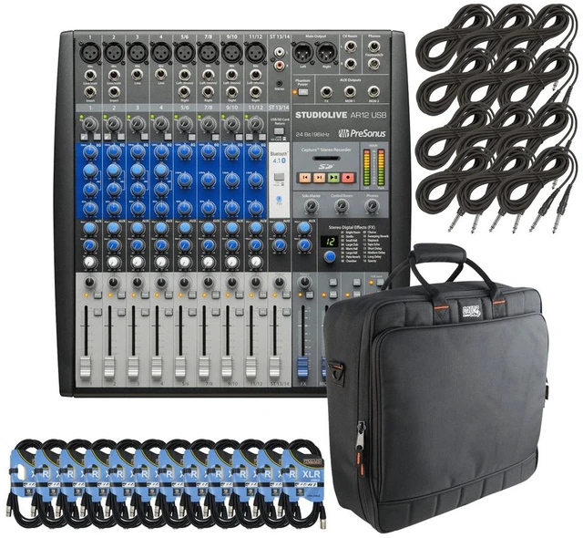 Main image of Presonus Studiolive AR12 USB Hybrid Mixer Stage Kit