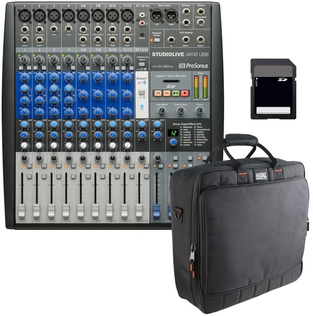 Main image of Presonus Studiolive AR12 USB Hybrid Mixer Stage Kit