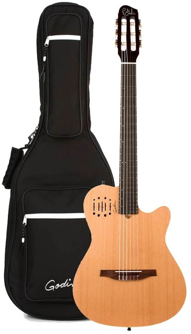 Main image of Godin 035045 MultiAc Nylon Encore Natural SG Acoustic Electric 6 string guitar with bag