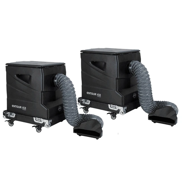 Alt view image 6 of 7 - (2) American DJ Entour Ice Low-Lying Tour-Grade Fog Machines