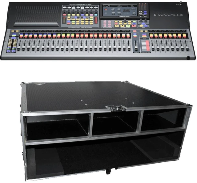 Main image of PreSonus StudioLive 64S Series III S 76-Channel Digital Mixing Console/Recorder/Interface + ProX Cases XS-PRE32DHW