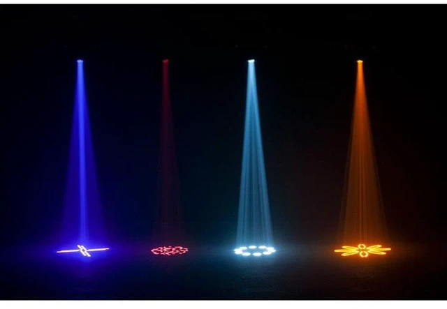 Alt view image 5 of 7 - (2) American DJ Focus Spot 4Z 200W LED Moving Head Spot Fixtures with Road Case Package
