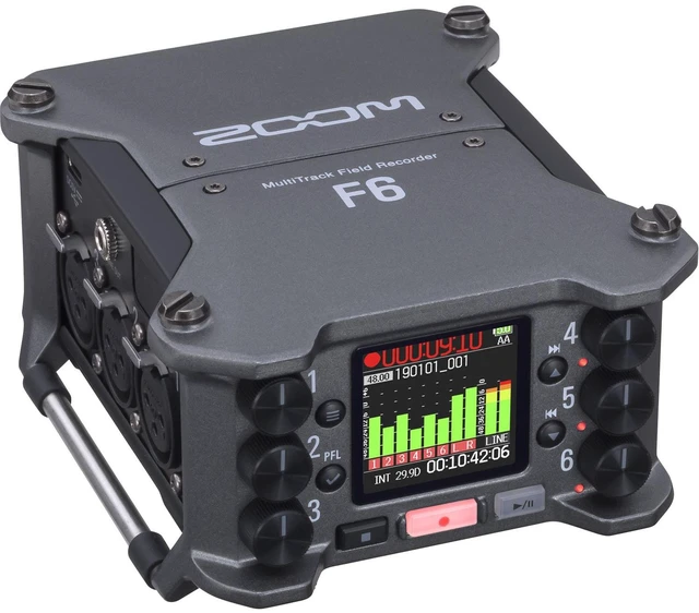 Main image of Zoom F6 6-Input / 14-Track Multitrack Field Recorder