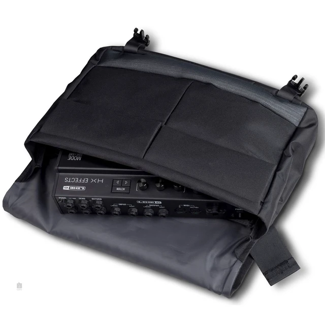 Alt view image 4 of 4 - Line 6 HX Effects Multi-Effects Pedalboard for Electric Guitars and Line 6 Messenger Bag