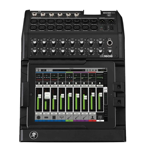 Alt view image 2 of 7 - Electro-Voice EVOLVE 50 Black Portable 1000W Bluetooth (Pair) + Mackie DL1608 + iPad (10.2-Inch, Wi-Fi, 32GB) + Bags + Cables