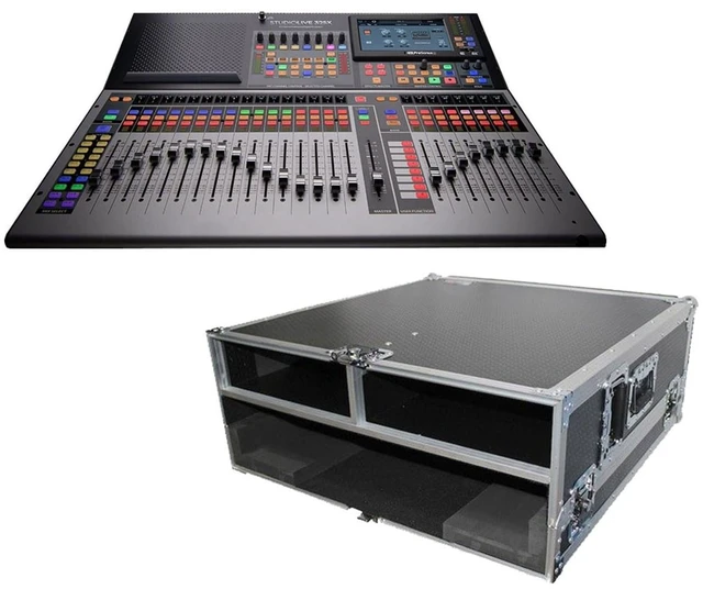 Main image of PreSonus StudioLive 32SX Series III S 32-Channel Compact Digital Mixer/Recorder/Interface + ProX Flight Hard Road Case.