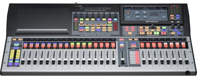 Alt view image 4 of 7 - PreSonus StudioLive 32SX Series III S 32-Channel Compact Digital Mixer/Recorder/Interface + ProX Flight Hard Road Case.