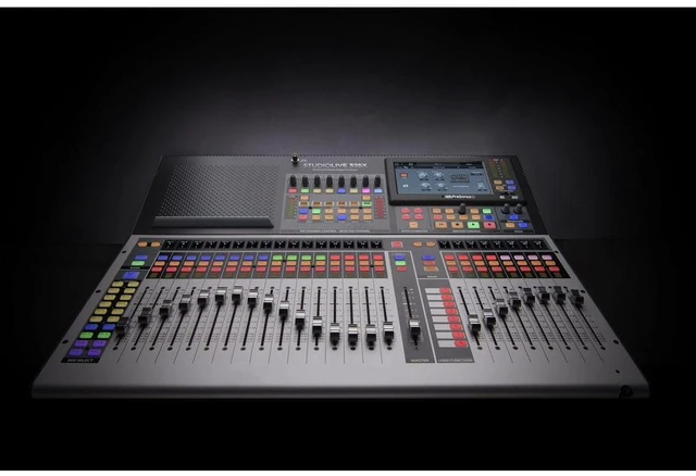 Alt view image 5 of 7 - PreSonus StudioLive 32SX Series III S 32-Channel Compact Digital Mixer/Recorder/Interface + ProX Flight Hard Road Case.