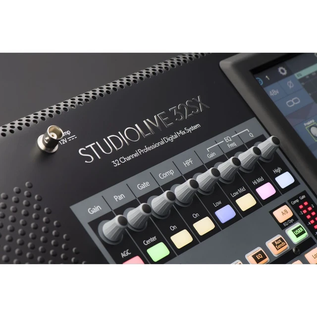 Alt view image 7 of 7 - PreSonus StudioLive 32SX Series III S 32-Channel Compact Digital Mixer/Recorder/Interface + ProX Flight Hard Road Case.