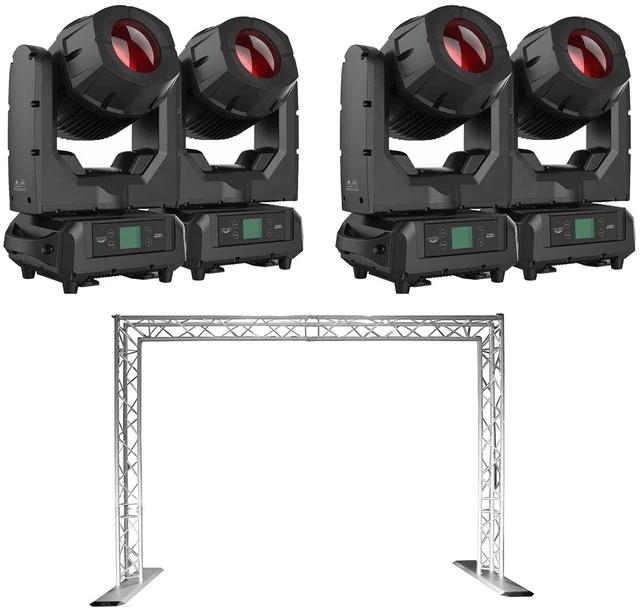 Main image of American DJ Hydro Beam X1 - IP65 Moving Head Fixture + CHAUVET DJ Trusst QT-GOAL Portable Goal Post Kit