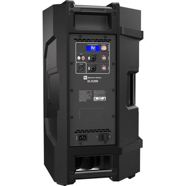 Alt view image 3 of 7 - (2) Electro-Voice ELX200-12P 12" 2-Way Powered Speakers with Blue Cables & Microphone Package