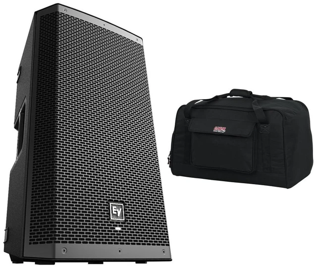 Main image of Electro-Voice ZLX-12BT 12" Powered Bluetooth Loudspeakers with Gator GPA-TOTE12 Speaker Bag