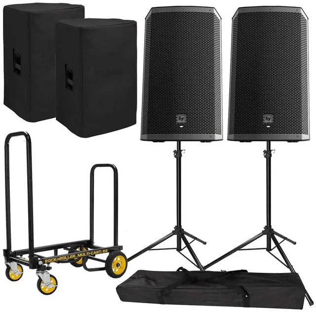 Main image of Electro-Voice ZLX-12BT Active 12" Bluetooth Speakers, Covers, Stands and Speakers Cart