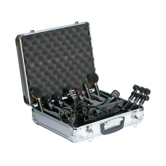 Alt view image 2 of 2 - Audix Studio Elite 8 8-piece Drum Microphone Kit