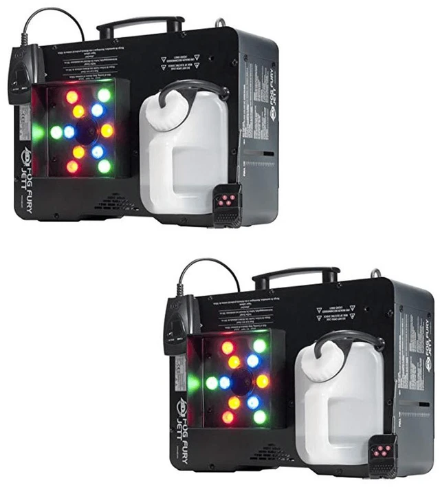 Main image of (2) American DJ Fog Fury Jett - RGBA LED Fog Machine