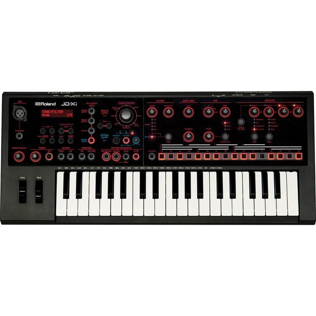 Alt view image 5 of 7 - Roland JD-Xi Analog/Digital Crossover Synthesizer Stage Kit