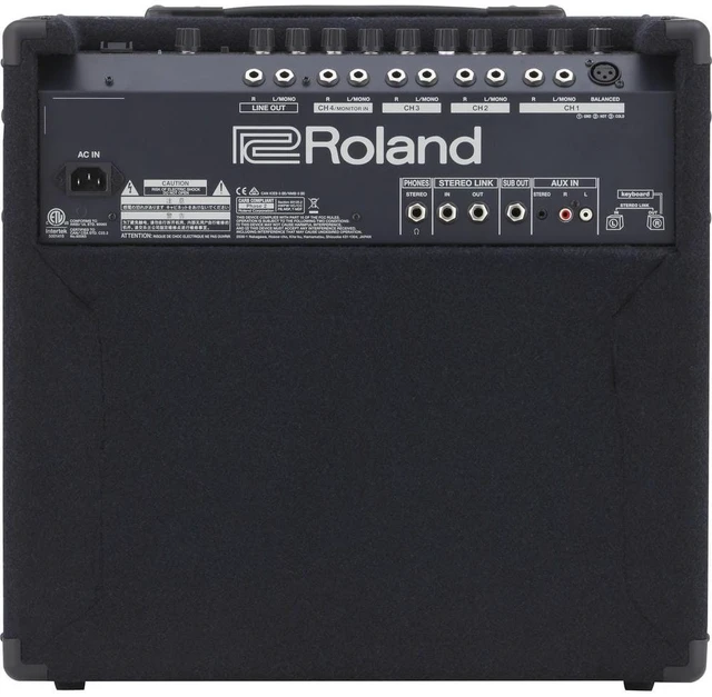 Alt view image 4 of 5 - Roland KC-400 Stereo Mixing 4-Channel Keyboard Amplifier