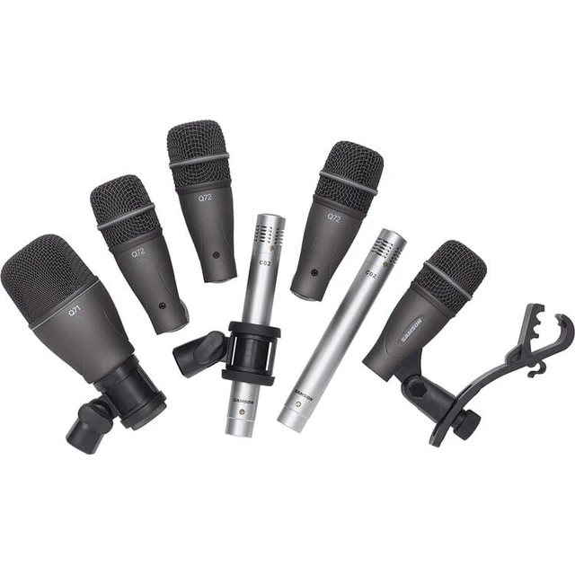 Alt view image 4 of 4 - PreSonus StudioLive 24R - 26-Input, 32-Channel Series III Stage Box and Rack Mixe + Samson DK707 7-Piece Drum Microphone Kit