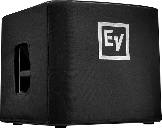 Alt view image 6 of 7 - Electro-Voice ELX200-12SP-US 12" 1200W Powered Subwoofer (Black, Single) & Electro-Voice ELX200-12S-CVR Padded Cover for ELX200 12" Subwoofer and Cable Package.