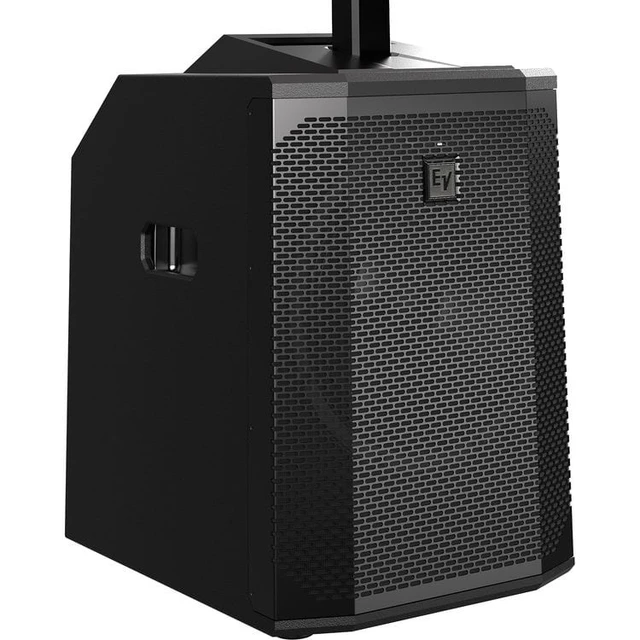 Alt view image 2 of 7 - Electro-Voice Evolve 50 Portable Column Bluetooth PA System with Mackie ProFX12V3 Mixer Bundle with XLR Cables