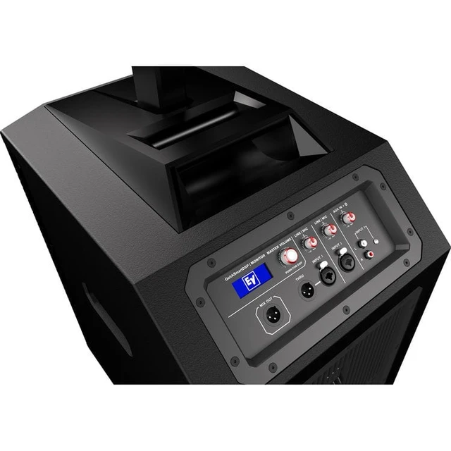 Alt view image 5 of 7 - Electro-Voice Evolve 50 Portable Column Bluetooth PA System with Mackie ProFX12V3 Mixer Bundle with XLR Cables