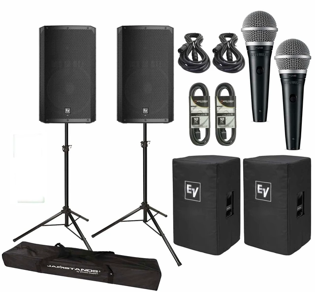 Main image of Electro-Voice ELX200-15P 15" 2-Way Powered Speaker Duo Package