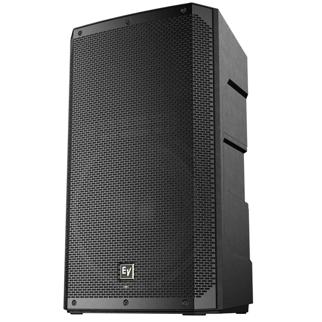 Alt view image 2 of 6 - 2x Electro-Voice ELX200-15P-US 15" 2-Way 1200W Speakers w/ XLR Cables & Stands