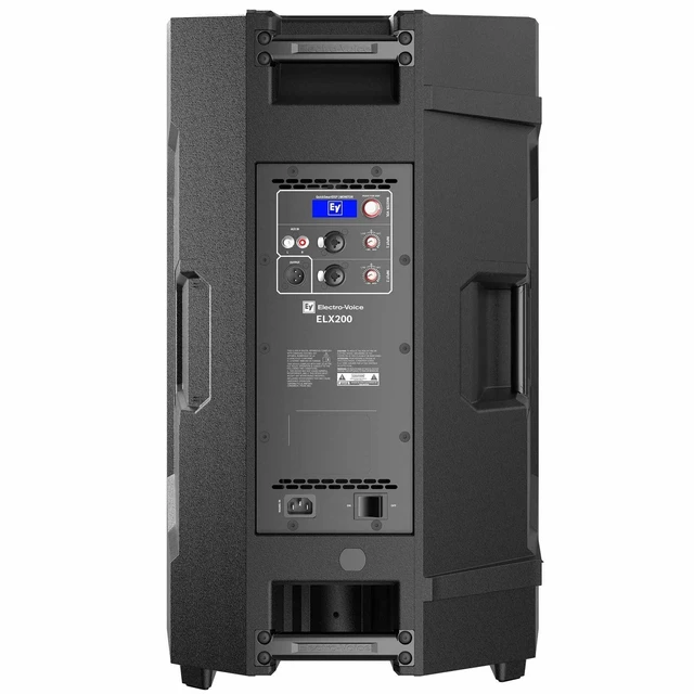 Alt view image 4 of 6 - 2x Electro-Voice ELX200-15P-US 15" 2-Way 1200W Speakers w/ XLR Cables & Stands
