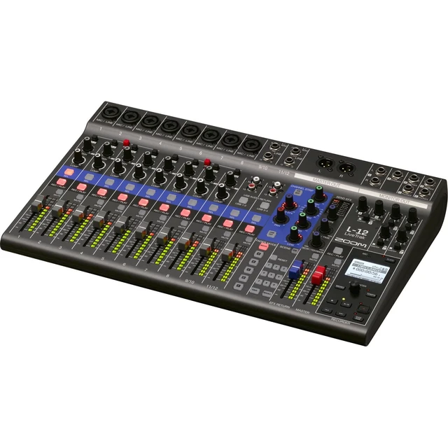 Alt view image 4 of 7 - Zoom LiveTrak L-12 - 12-Channel Digital Mixer & Multitrack Recorder
