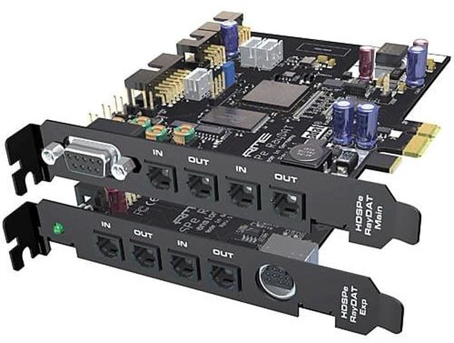 Main image of RME HDSPe RayDAT - 36 Channel Digital Audio & MIDI PCI Express Card System