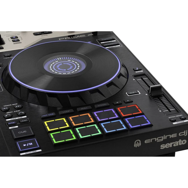 Alt view image 3 of 3 - Denon DJ Prime 4 G2 Standalone DJ System - Gator Cases ONYX Series Flight Case - (2) XLR Cables Bundle