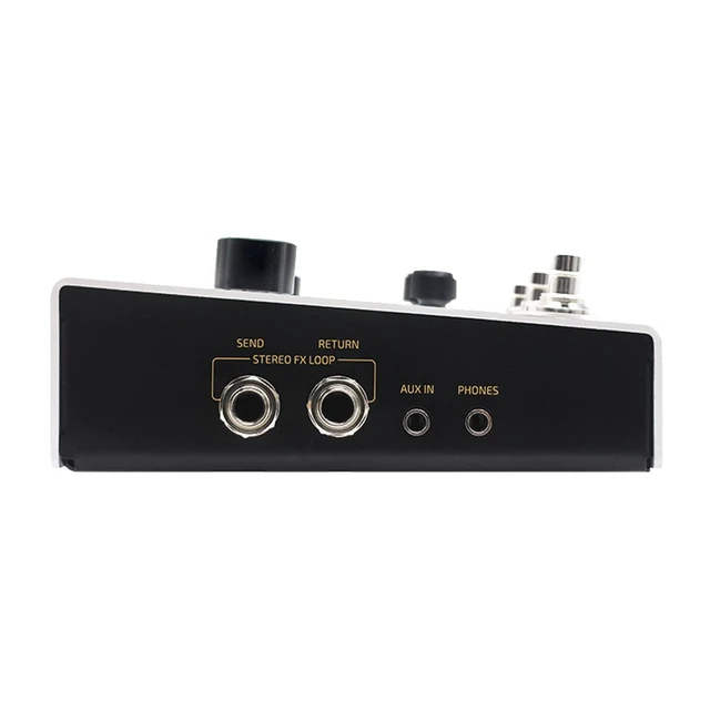 Alt view image 4 of 7 - Hotone Ampero II Stomp MP-300 Amp Modeler & Effects Processor, Getaria 2.4GHZ Wireless Guitar System Bundle