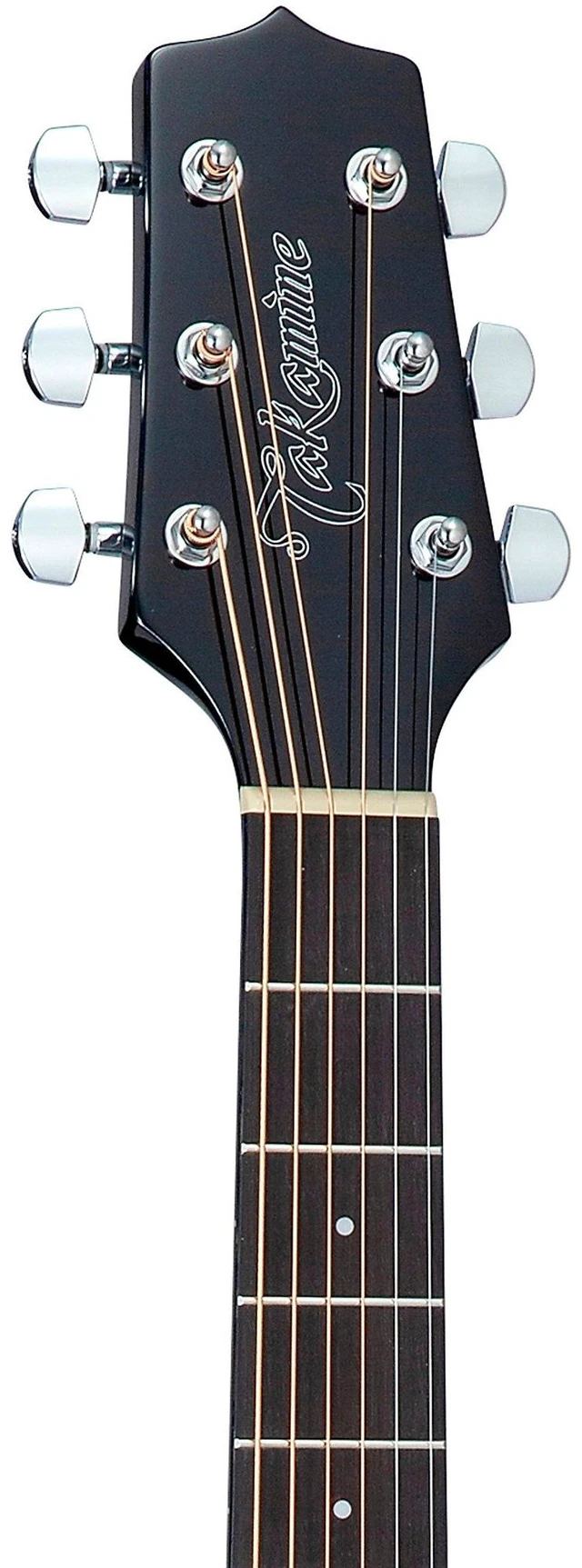 Alt view image 7 of 7 - Takamine GF30CE Acoustic-Electric Guitar, Black, Guitar Bag, Guitar Stand, Ernie Ball P06077 Bundle