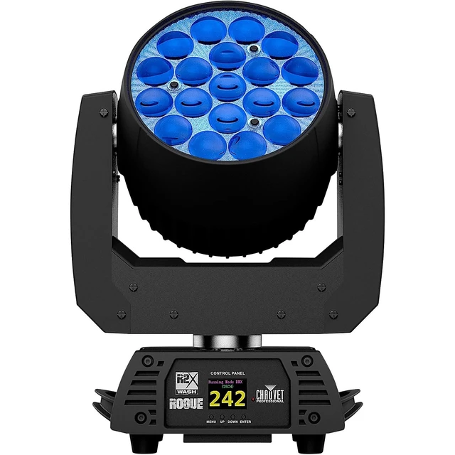 Alt view image 2 of 3 - Chauvet Pro Rogue R2X Wash RGBW LED Moving Head