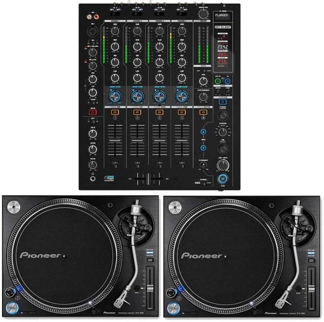 Main image of Reloop RMX-95 Digital Club Mixer, (2) Pioneer PLX1000 Bundle