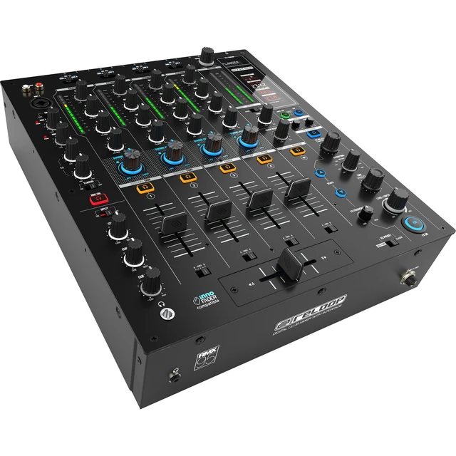 Alt view image 2 of 7 - Reloop RMX-95 Digital Club Mixer, Shure PG48, Laptop Stand, Tascam TH02, (3) XLR Cables Bundle